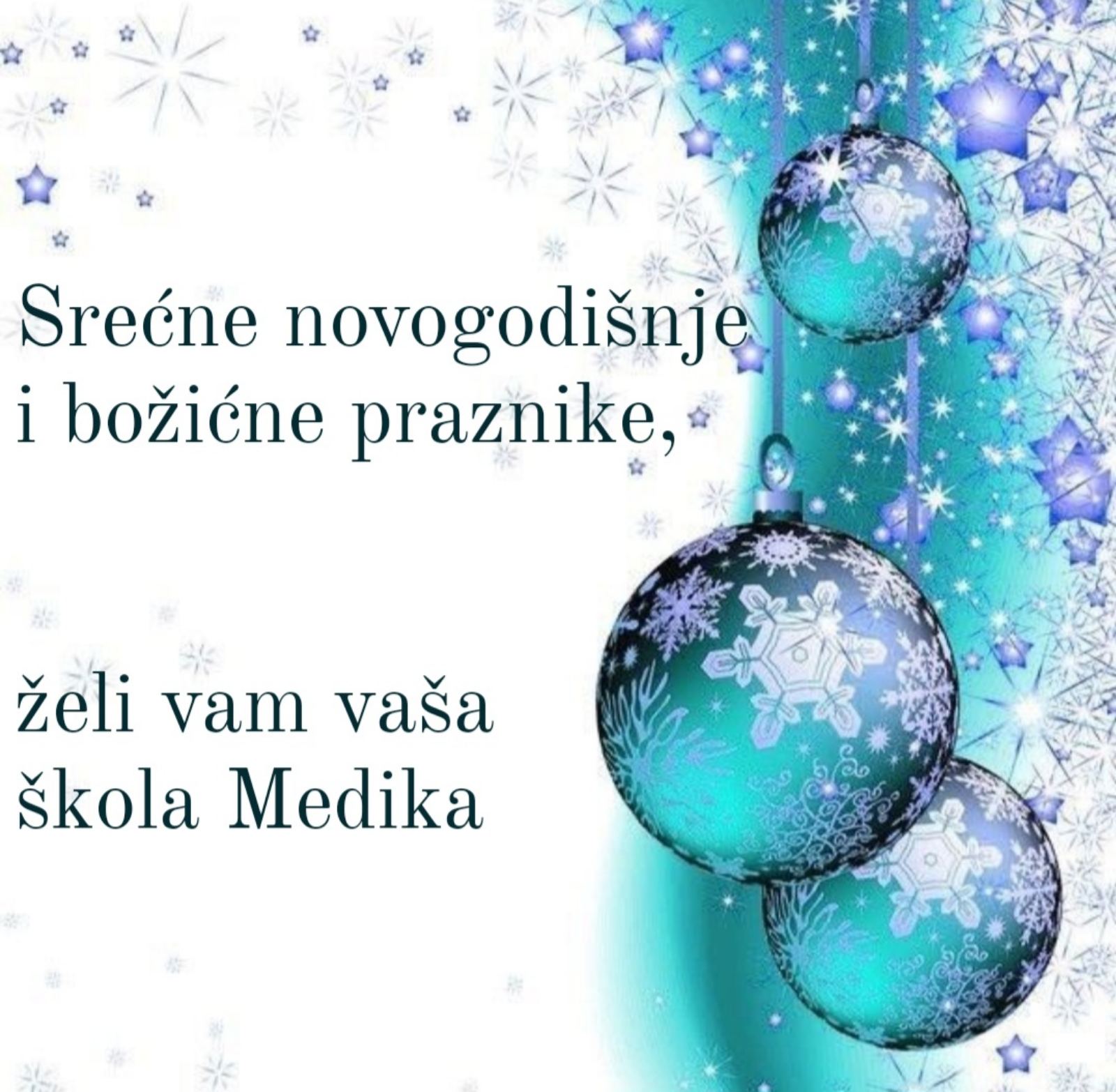 cestitka za novu godinu medika